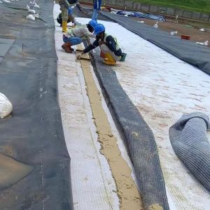 Engineering Waterproof Bentonite Composite Blanket GCL for 5000-8000G Earthwork
