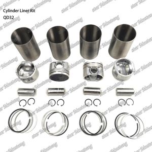Cylinder liner kit QD32 For Mitsubishi Engine Spare Parts