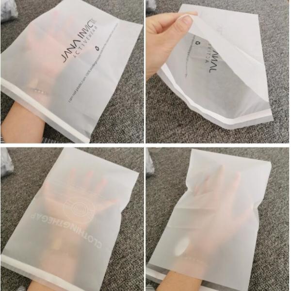 Compostable Biodegradable Packaging Mailing Bag With Handle,Biodegradable