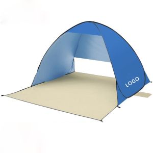 190T Polyester Waterproof Camping Tent , Light Weight Beach Camping Tent