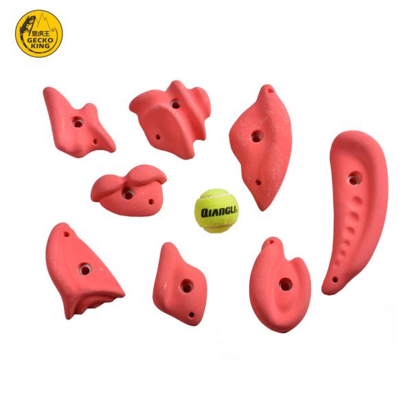 Large L Customized Gecko King Wooden Boulder Climbing Holds Customized for End Buyers