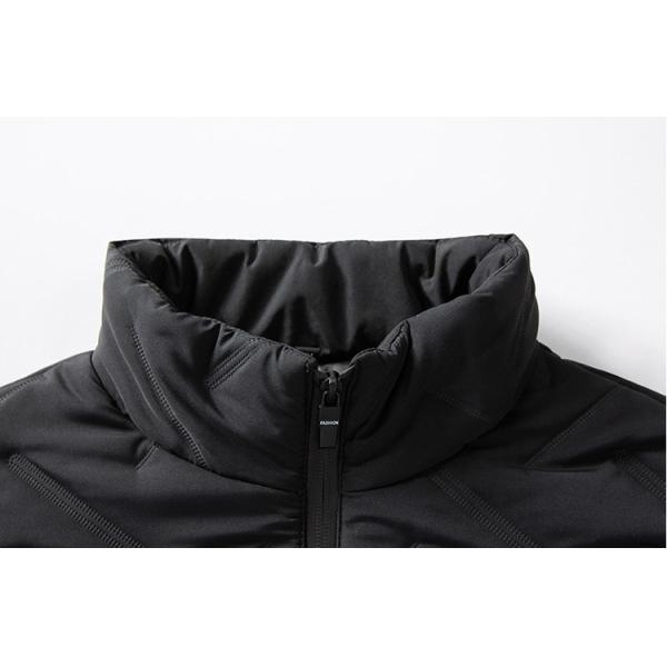 Breathable Padded Cold Weather Vest Down Puffer Utility Windproof Men Winter Vest