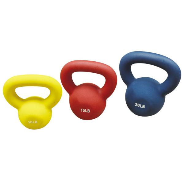 Vinyl Coated Fitness Equipment Kettlebell Neoprene Kettlebell