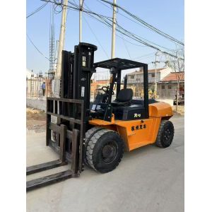 Hangcha R50 5 Tons Used Diesel Forklift Used Chinese Hangcha Lifting Machine