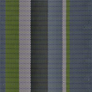 Coated Polyester Stripe Woven Vinyl Outdoor Rugs Pressure Resistant Width 2.0m