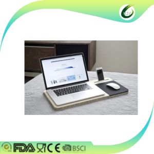 2017 foldable bamboo laptop table factory price