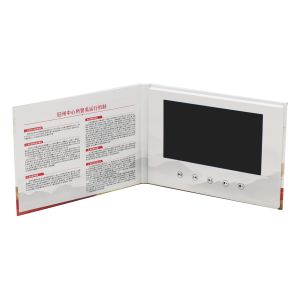 7 inch Video Name Cards LCD Brochure for Advertising