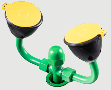 BH30-1011L Stainless Steel Emergency Shower Eyewash with Epoxy Coating