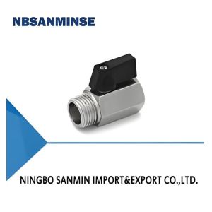 Mini Ball 1/8inch Pneumatic Operated Solenoid Valve M/F