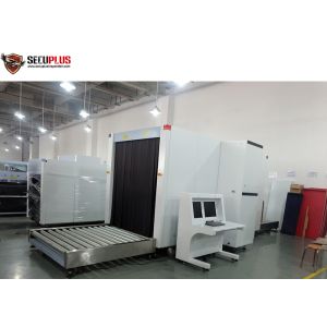 Cargo Pallet X Ray Baggage Scanner SPX150180 Airport Bag Scanner White Color