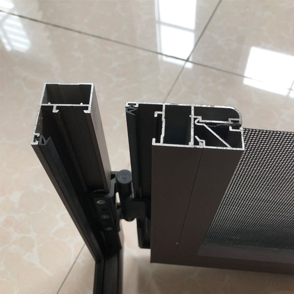 Customized Color Aluminum Industrial Profile Aluminum Mosquito Net Windows