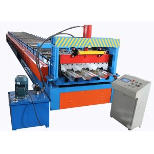 75mm Roller Diameter Floor Deck Machine with 8-15m/min Variable Speed