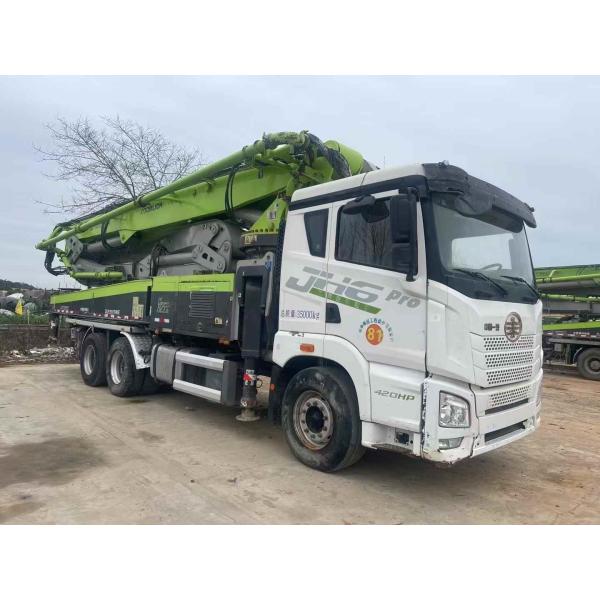 Buy ZOOMLION 50M Concrete Pumps with 49.3M Maximum Cloth Height at wholesale prices