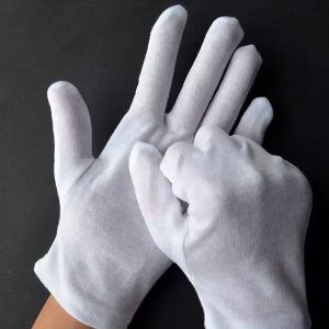 Sweat Absorption 100 Percent Cotton Gloves
