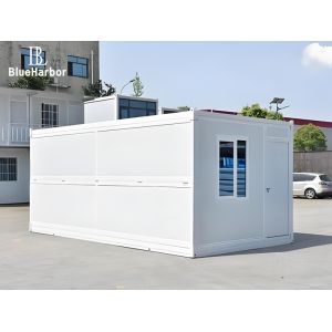 Light Steel Prefabricated Foldable Container House 20ft 40ft