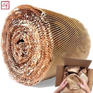 40CM*30M Moisture Proof Wrap Sheet Honeycomb Paper For Gift Packing
