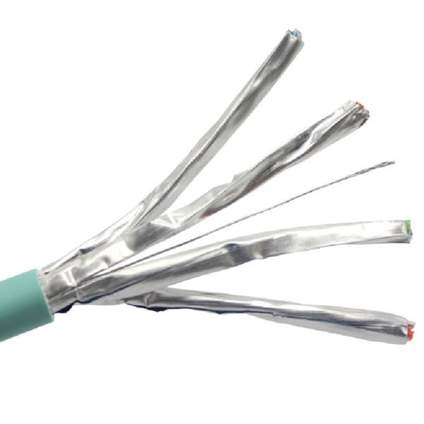 Buy Bare Copper Conductor CAT6A LAN Cable PVC LSZH PE Jacket FTP SFTP Data Cable at wholesale prices