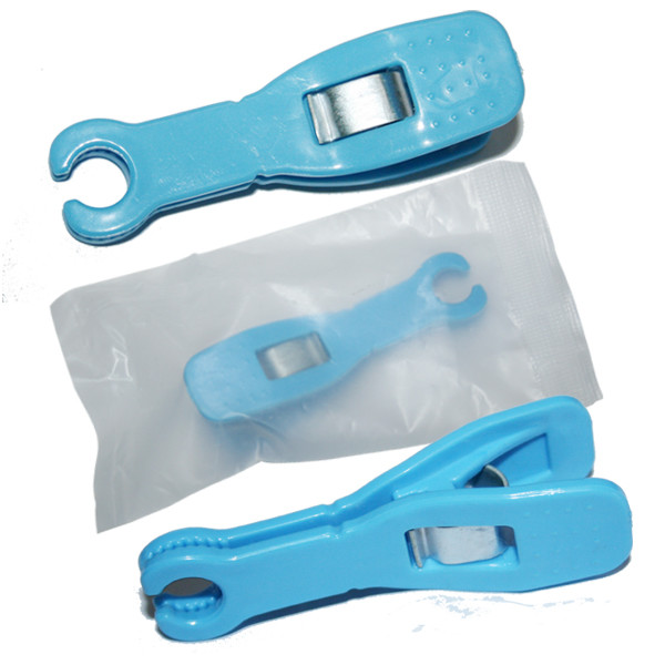 Buy Blue Disposable Sponge Forceps Slotted at wholesale prices