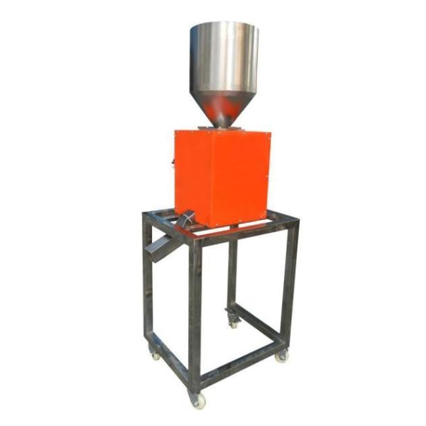 Stainless Steel Pipe Gravity Feed Metal Detector Machine With Infrared Rejector