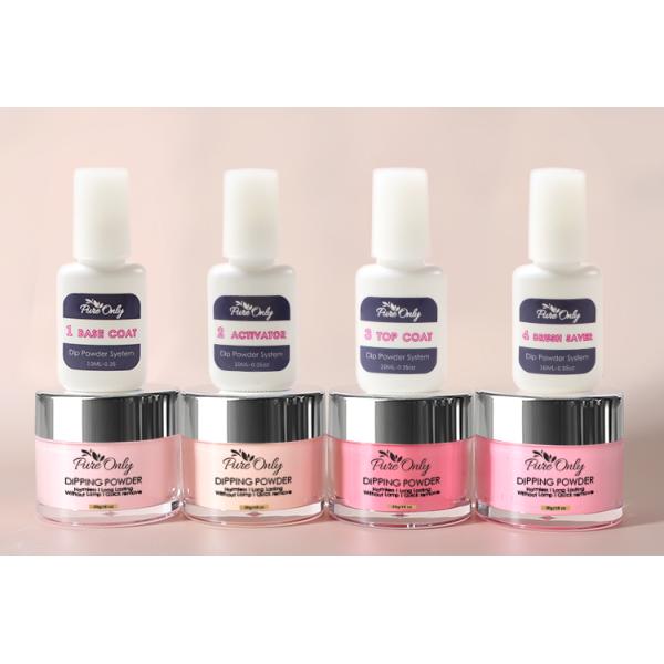 Arriving Oem Colors Professional Dipping Acrylic Nail Powder Set for Excellent Nail Art Effect Dip Powder Kit