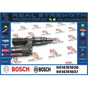 Construction Machinery Parts Common Rail Diesel Fuel Injector 0414701036