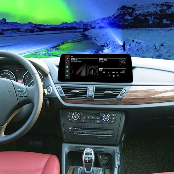 Auto Android Radio Bmw X1 Android Head Unit CIC Idrive Steering Wheel Control