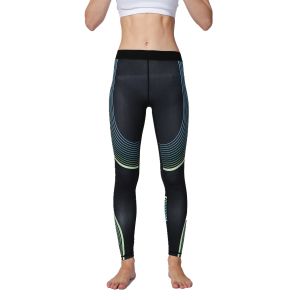 CPG Global Women's Seamless Gym Fitness Steamline Black Sport Pants Yoga