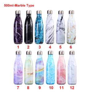 Vacuum Insulated Powder Coated Water Bottles Stainless Steel