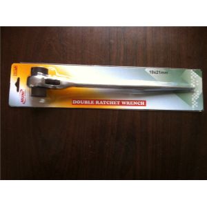 Steel Ratchet Spanners / Adjustable Spanner Wrench With Chrome Treatment