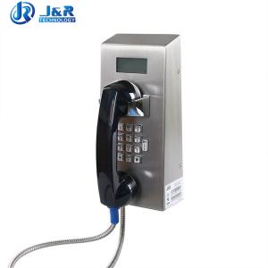 Quality Waterproof Emergency Vandal Resistant Telephone with LCD for Prison for sale
