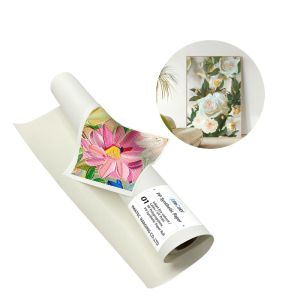 380g Matte Poly Cotton Canvas Rolls With High Resolution For Latex Media Art