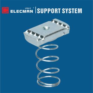 China Zinc Plated Galvanized Steel Strut Channel Nuts With Regular Spring on sale