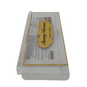 Clear Eyeshadow Box Packaging Plastic Recyclable Foldable OEM