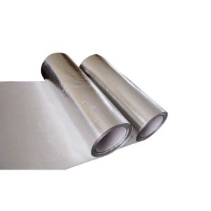 Heat Sealing Alu Bubble Foil Food Grade 11 Micron Types Aluminum Foil Film
