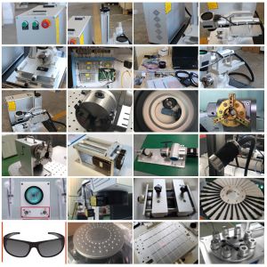 CE Approved Metal 50W Fiber Laser Marking Machine Strong Dustproof