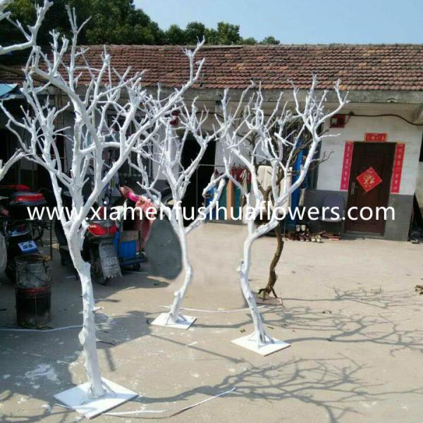 White Wedding Decoration Artificial Dry Tree Without Leaves
