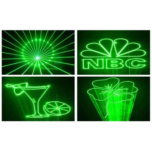 IP33 Rated Multi Laser Light Mini 3W RGB For Outdoors Full Color Animation Disco