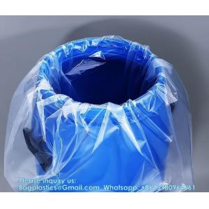 Plastic Manufacturer Supplies Durable Round Bottom Plastic Drum Barrel Liners
