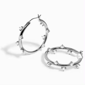 Delicate 14K Gold Plumeria Full Hoop Earrings Hawaiian Craftsmanship