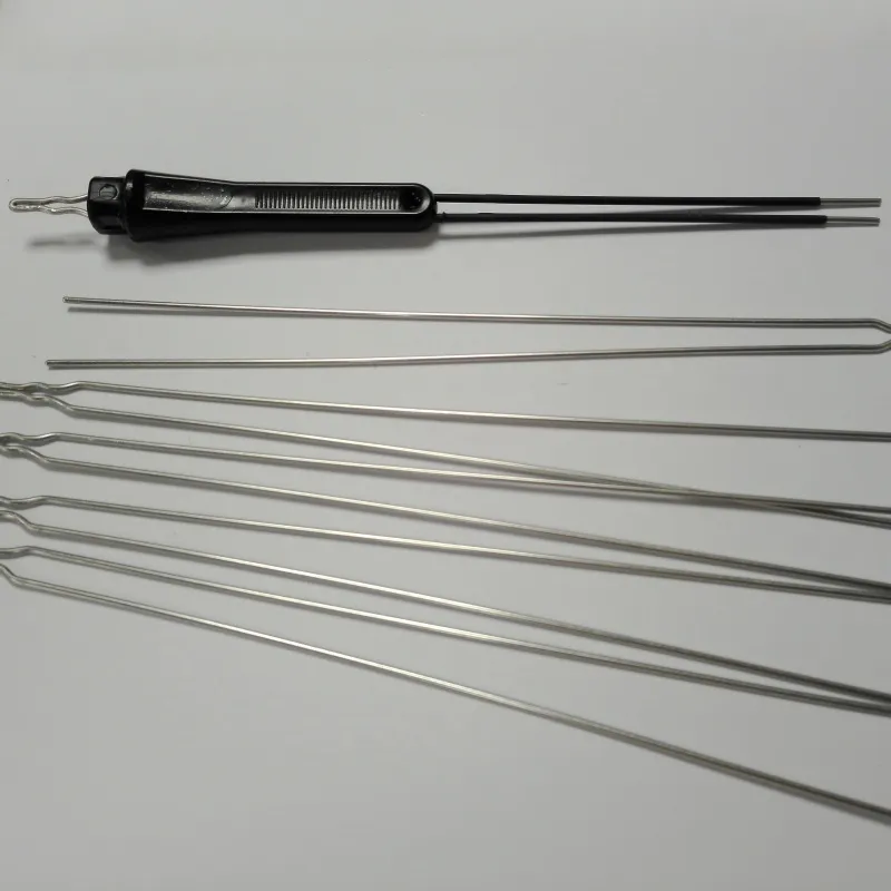 Stainless Steel 316 Medical Electrode Needle Plastic Sheathed Electrode Needle.