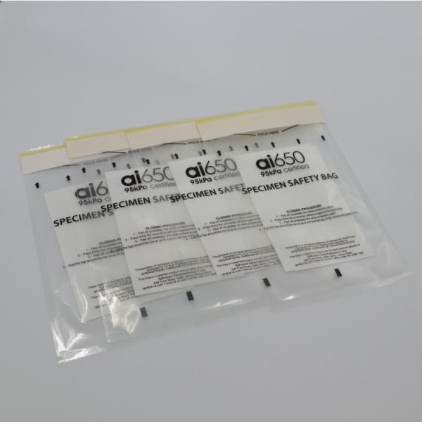 Buy Clear Polyethylene Clear Biohazard Bags Pack Of 50 Disposable Customized at wholesale prices