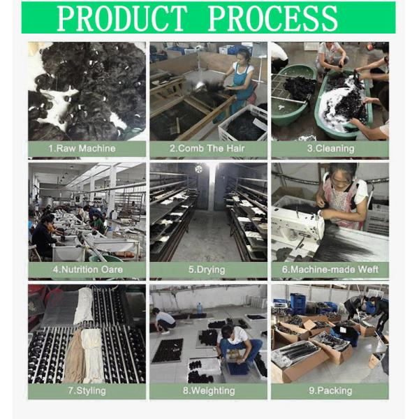 Peruvian Human Hair Kinky Curly Frontal Lace Closure With Bundles Double Weft