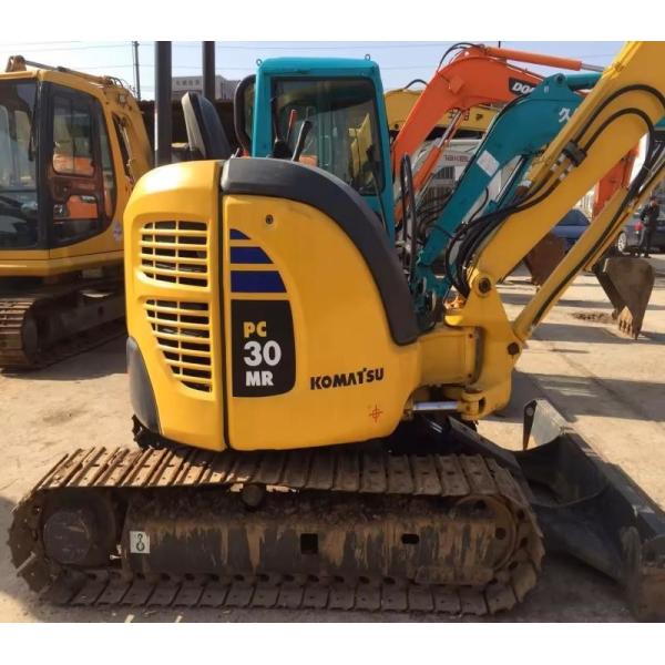 Refurbished Komatsu Excavator 18.2kw 2840mm Track Length Second-hand Digger PC30mr-5