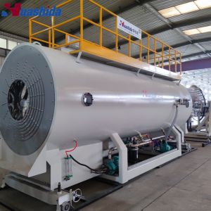 China Energy Saving HDPE Jacket Pipe Extrusion System with Automatic Control and Stable Performance for Pre-Insulated Pipe Production on sale