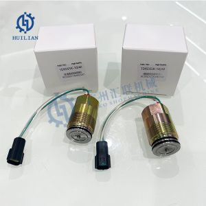 China TDRDE5K-1040 TDRDE5K1040 R220 DX225 Solenoid Valve Excavator Pump Parts Hydraulic Solenoid Valve Solenoid Coil on sale