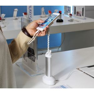 Quality COMER anti-theft alarm sensor lock Gripper security for mobile phone security display for sale