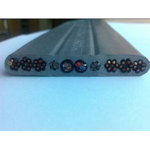 Flat Traveling TV Cable for Elevator with CE certificate TVVBPG Type with