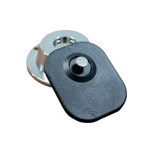 8.2MHz EAS Hard RF Security Tag Black Big Square For Retail Store