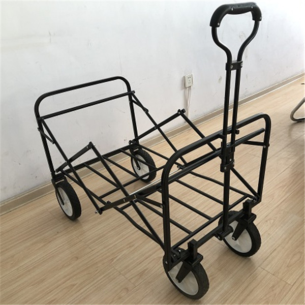 Collapsible Foldable Wagon, Beach Cart Large Capacity, Collapsible Wagon for Sports, Shopping, Camping