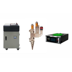 Hybrid YAG Diode Metal Laser Welding Machine 2600W 1064nm Wavelength